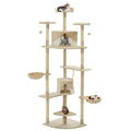 Cat Tree With Sisal Scratching Posts 203 Cm