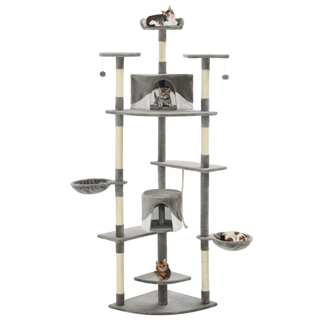 Cat Tree With Sisal Scratching Posts 203 Cm