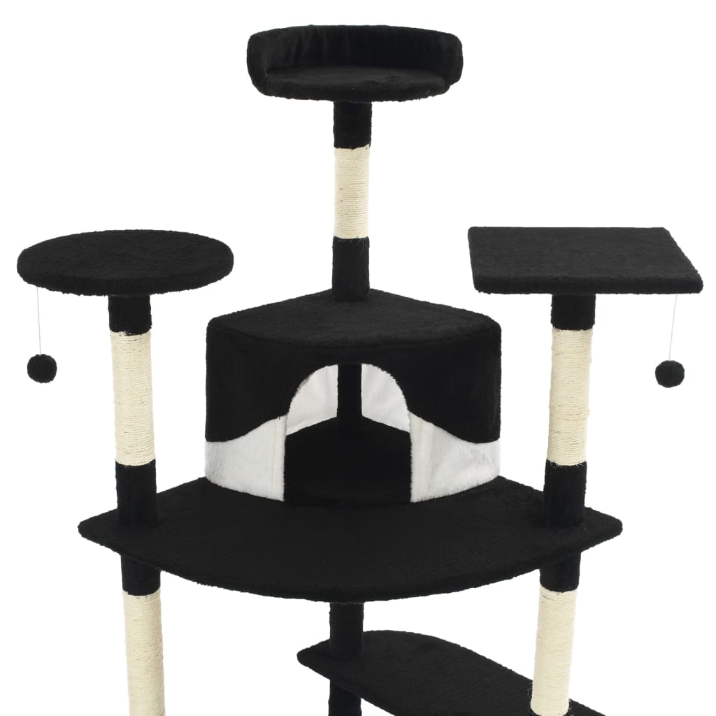 Cat Tree With Sisal Scratching Posts 203 Cm