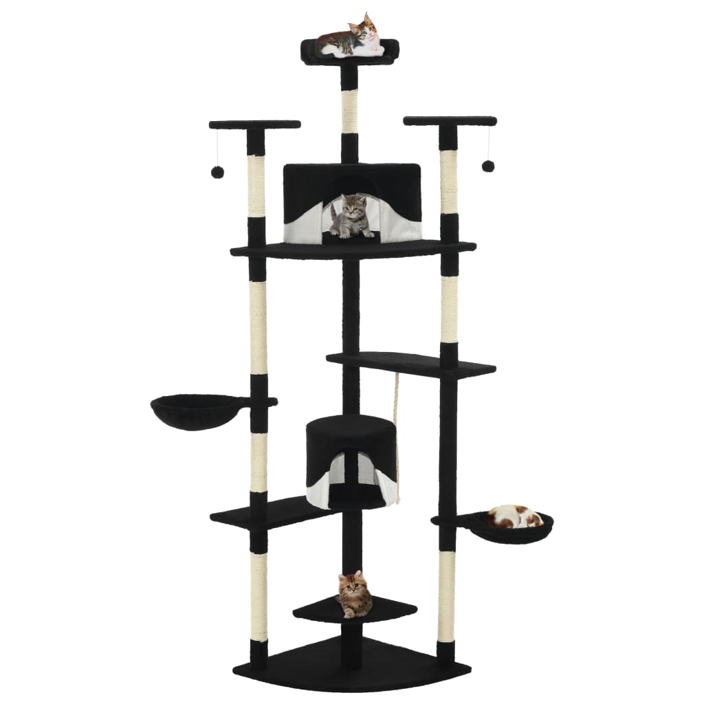 Cat Tree With Sisal Scratching Posts 203 Cm