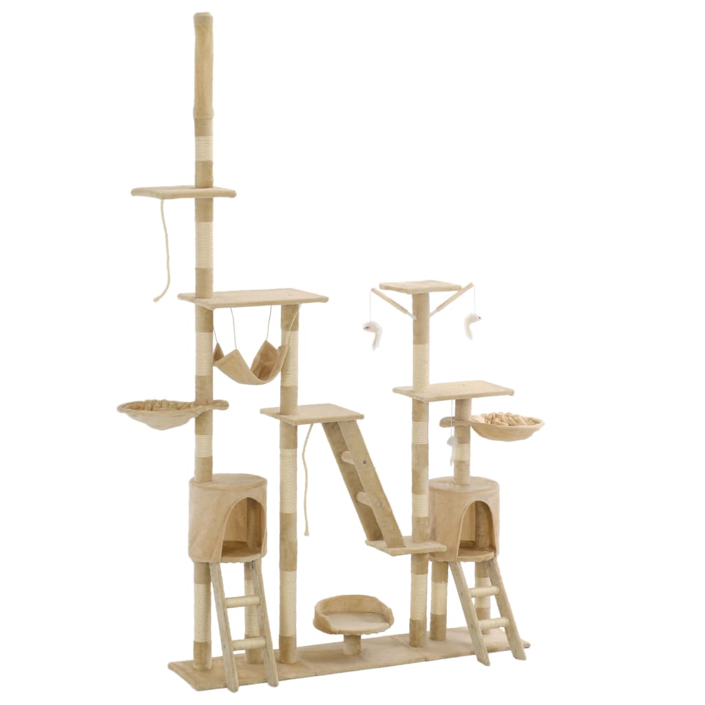 Cat Tree With Sisal Scratching Posts 230-250 Cm