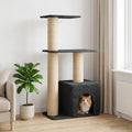 Cat Tree With Sisal Scratching Posts 133 Cm