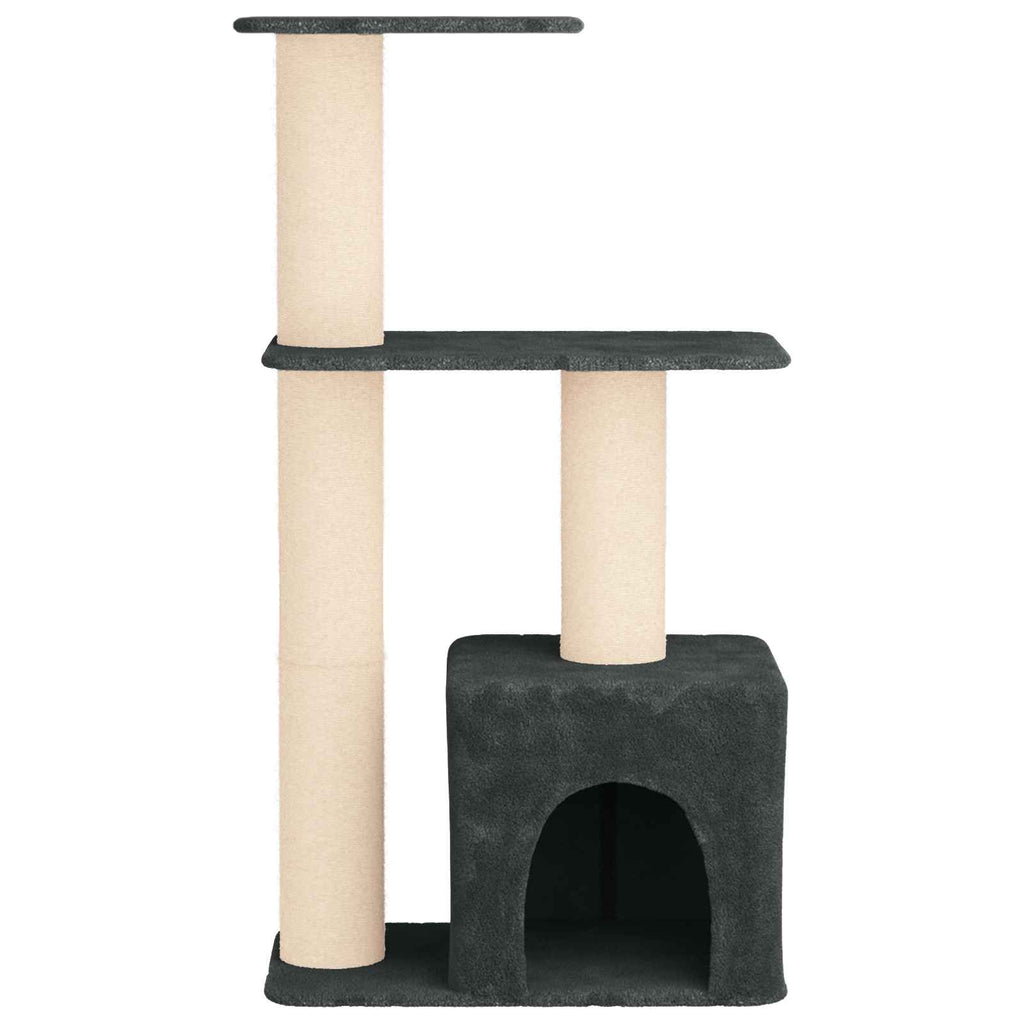 Cat Tree With Sisal Scratching Posts 133 Cm