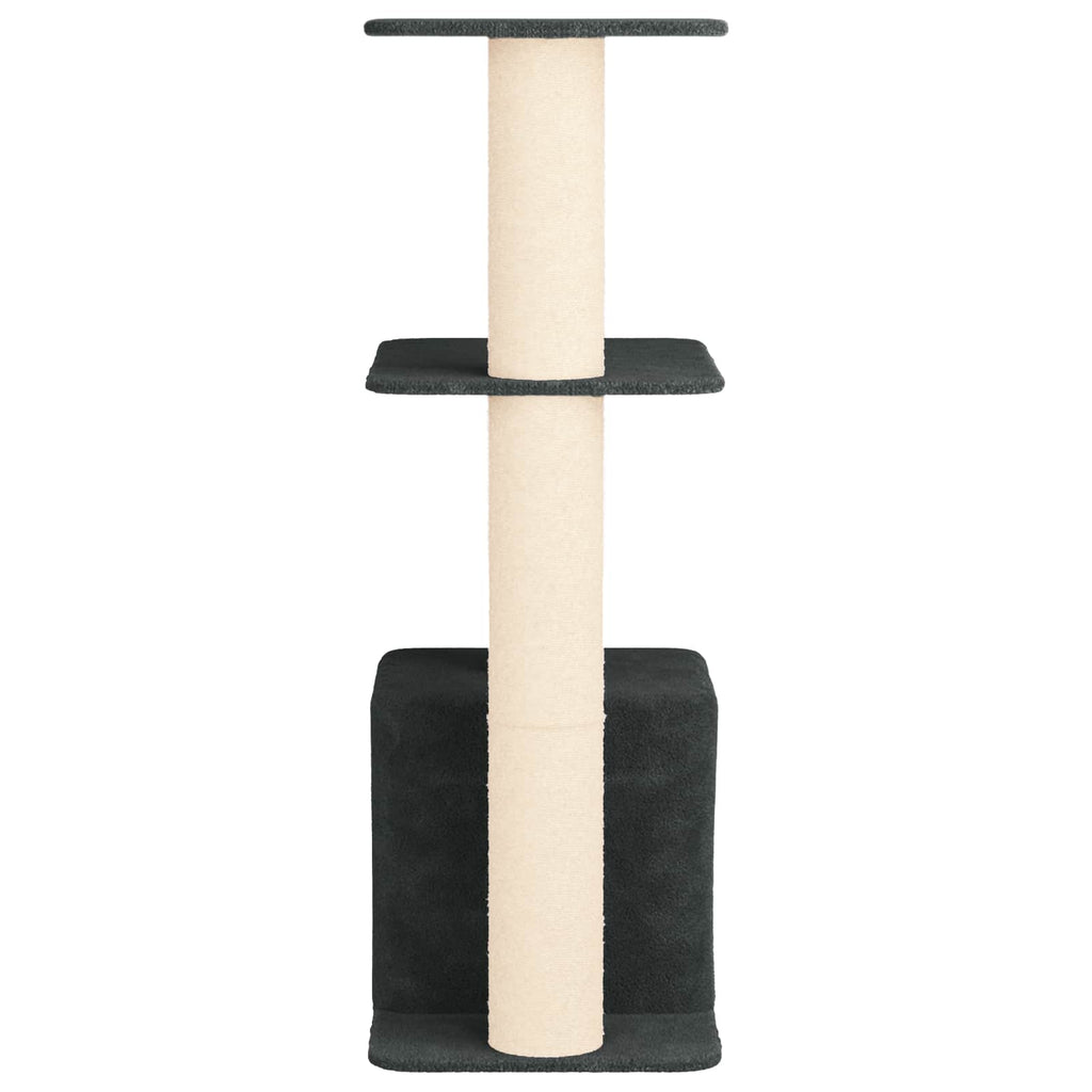 Cat Tree With Sisal Scratching Posts 133 Cm