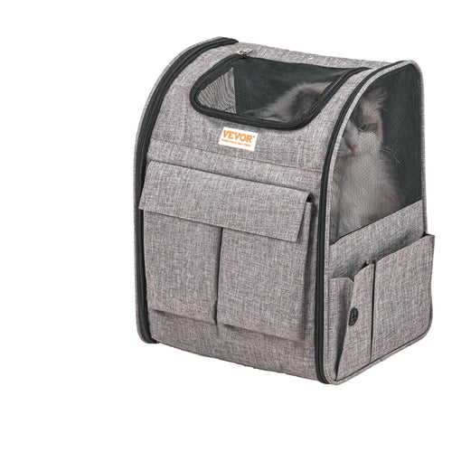 Rolling Cat Carrier with Telescopic Handle — Wheeled Travel Carrier for Cats