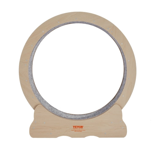 Luxury Cat Exercise Wheel — Solid Wood Running Wheel for Indoor Cats